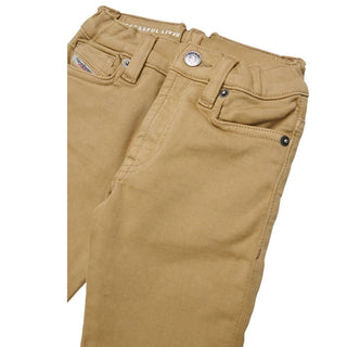 Diesel Pantaloni Beige In Cotone K00312-KXBR6-K708 Per Neonato
