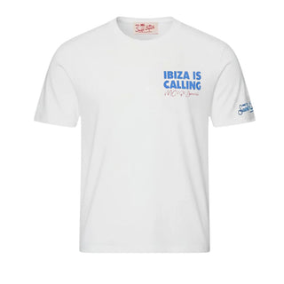 Mc2 Saint Barth T-shirt Delmar Con Stampa Ibiza Is Calling DLR0001/01526L