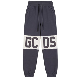 GCDS Pantaloni Joggers Grigi Con Logo Z0MLQI209F004/977A Unisex