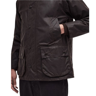 Barbour Giacca marrone cerata Bedale MWX0018-RU52