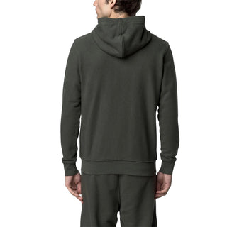 k-Way Felpa Anthony Verde Con Cappuccio K8133IW-WMR Per Uomo
