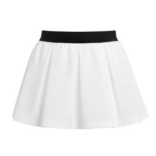 Hinnominate Gonna Bianca A Pieghe Per Bambina 3646G00377B