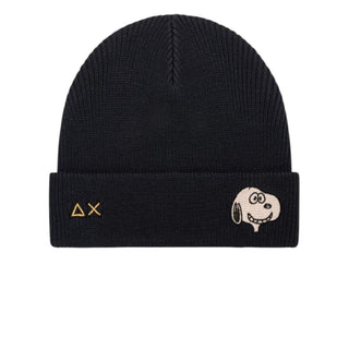 Sun68 Cappello In Misto Lana C45320N Con Snoopy