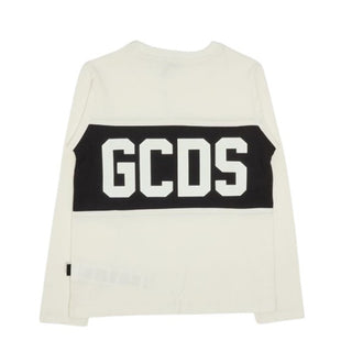 Gcds T-shirt in jersey a maniche lunghe con logo B2KU2214JF1