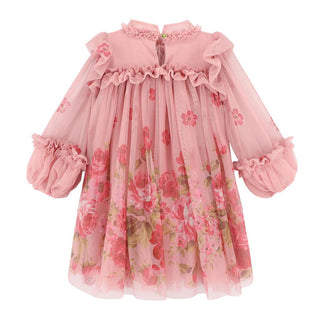 Angel's Face Abito In Tulle  NADIYA ROSE Con Fantasia Floreale