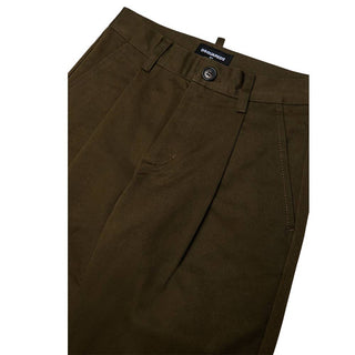 Dsquared2 Pantaloni Chino Verdi DQ3428-D0AIG-DQ558 Per Bambino