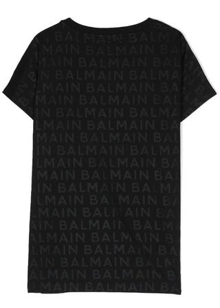 Balmain T-Shirt mit Rundhalsausschnitt BT8A61