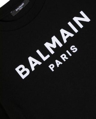 Balmain T-Shirt mit Rundhalsausschnitt BT8Q71-Z0116