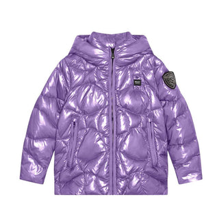 Blauer Shiny Jacket 23WBLGC02262 With Logo For Girls