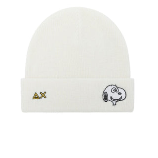 Sun68 Cappello In Misto Lana C45320A Con Snoopy