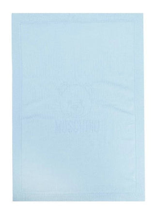 Moschino Blanket WITH TEDDY BEAR IN THE CENTRE MUB00B