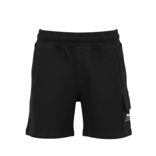 Blauer Bermuda Nero In Felpa Per Bambino 26SBLKP05531-999