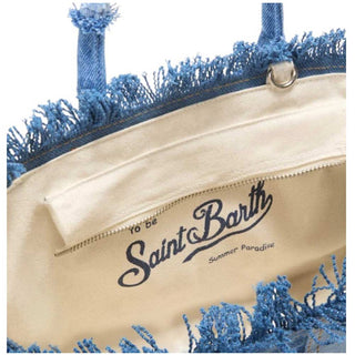 Mc2 Saint Barth Borsa Colette In Denim Patchwork COL0001/00402L