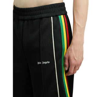 Palm Angels Pantaloni Track Neri Con Logo PMCJ04JS26FAB002N