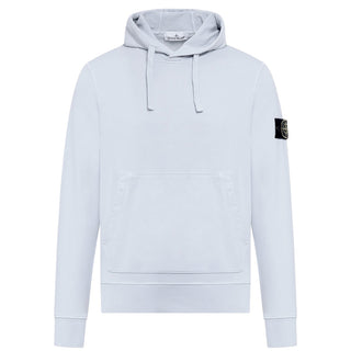 Stone Island Felpa in cotone con cappuccio e Compass K1S156100045