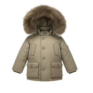 Woolrich Arctic Parka beige con pelliccia WKCPS1767CN02