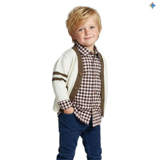 J.o Milano Camicia A Quadri In Flanella 2666E2J Per Bambino