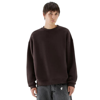 I'm Brian Felpa Girocollo Marrone Oversize F3916/1 Per Uomo