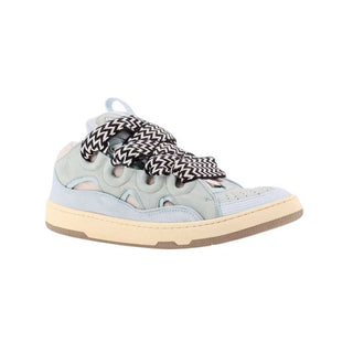 Lanvin Sneakers Con Lacci Spina Di Pesce FWSKDK12DRA2P21 In Pelle Nabuk