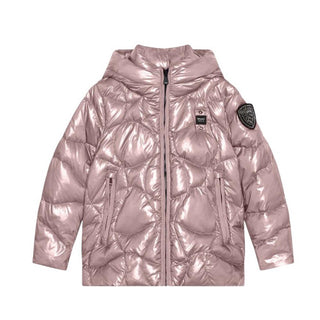 Blauer Shiny Jacket 23WBLGC02262 With Logo For Girls