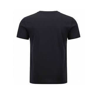 Moncler T-shirt Blu Navy Da Bambina Con Patch Logo K19548C00011-778