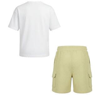 Cesare Paciotti Completo Con T-shirt E Bermuda Per Bambino COMP6109J-V2