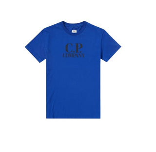 CP Company Crewneck T-shirt with printed logo 09CKTS027C