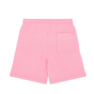 Barrow Bermuda Rosa In Felpa Con Teddy E Logo S6BKJUBE031-311