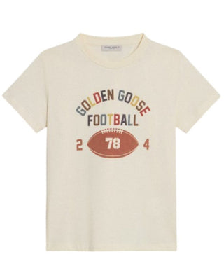 Golden Goose T-shirt a maniche corte con stampa GKO01403
