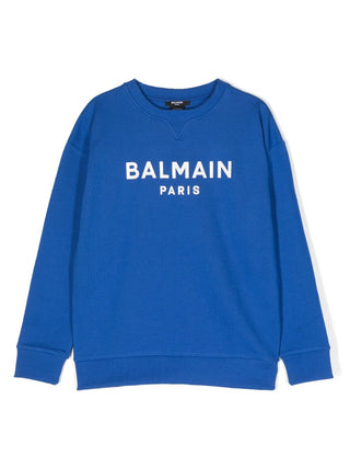 Balmain Sweatshirt mit BS4R20-Logo