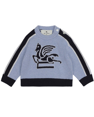 Etro Maglia in lana e cashmere da neonato GV9500-Z2498