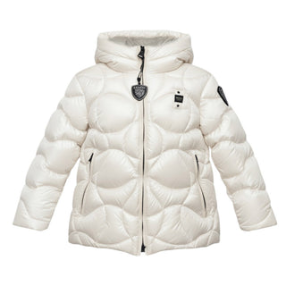 Blauer Giubbino Trapuntato 22WBLGC03466 A Onde Da Bambina