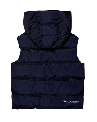 Dsquared2 Smanicato trapuntato con cappuccio DQ1091