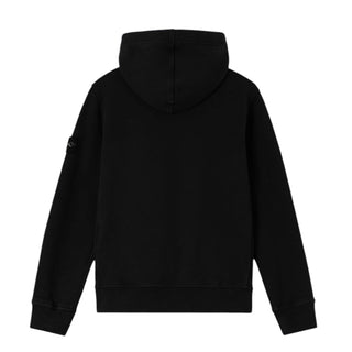 Stone Island Felpa in cotone con cappuccio e Compass K2S166100004