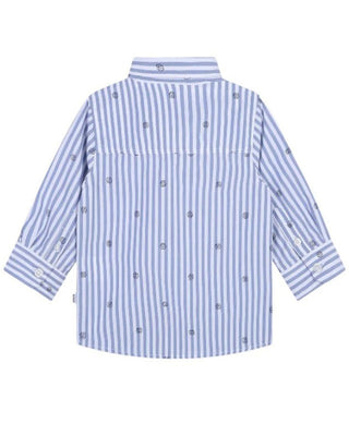 Hugo Boss Camicia a righe in popeline J51254