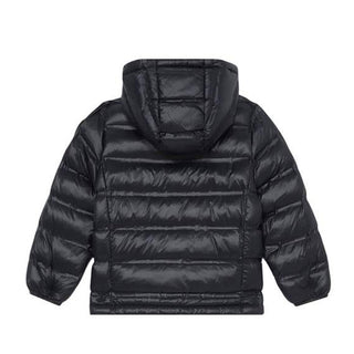 Blauer Giubbino nero trapuntato Donald a righe da bambino 25WBLKC02419