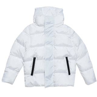 Dsquared2 Giubbino trapuntato in nylon con cappuccio e logo DQ1090 D00BN