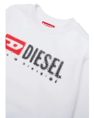 Diesel Felpa girocollo con logo Diesel Denim Division J02483-KYAZ3