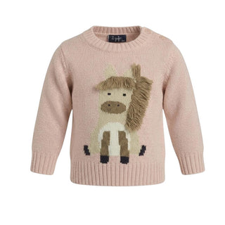 Il Gufo Pullover mit Applikationen A22MA403EM220