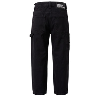 Patriot Jeans Gamba Dritta In Denim Nero PK6FWPBKC04 Per Bambino