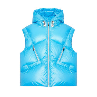 Khrisjoy Gilet trapuntato con cappuccio KT2P22-N0198