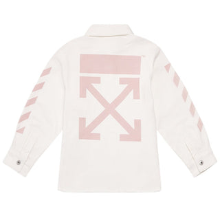 Off-White Giacca In Denim Per Bambina 44GYD002S26D001100
