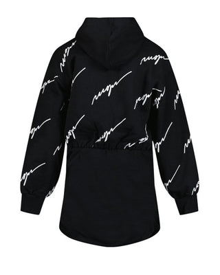 Msgm Abito in felpa nero con cappuccio F4MSJGDR110