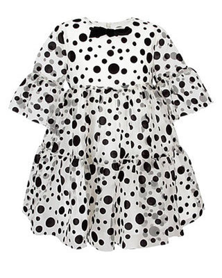 Mimisol Abito elegante a pois da bambina MFAB685