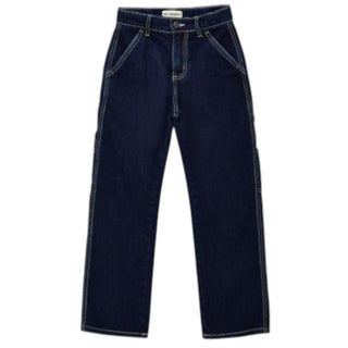 Roy Roger's Jeans Cargo In Denim Scuro Da Bambino RG148/