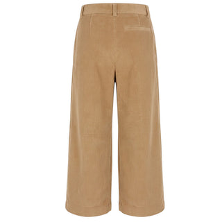 Fendi Pantaloni Beige In Velluto A Coste JFF409-AY8T-F0QU5 Per Bambina