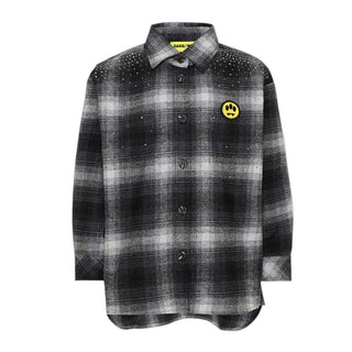 Barrow Camicia A Quadri Con Strass F6BKJGSI117-110 Per Bambina