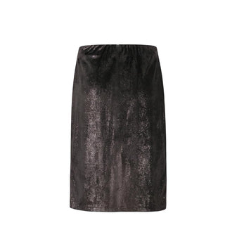 Patrizia Pepe Gonna Midi In Velluto Lurex Nero 7G0032/J0065-K103 Per Bambina