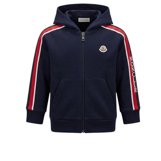 Moncler Sweatshirt mit Reißverschluss und Kapuze I29518G00009