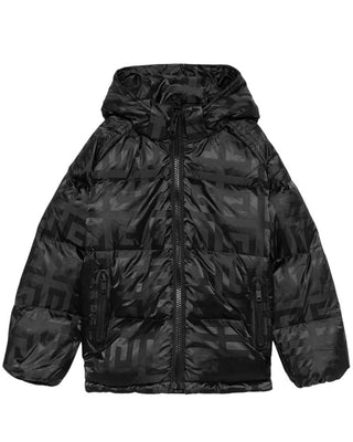 Givenchy Giubbino nero trapuntato con motivo 4G H30363